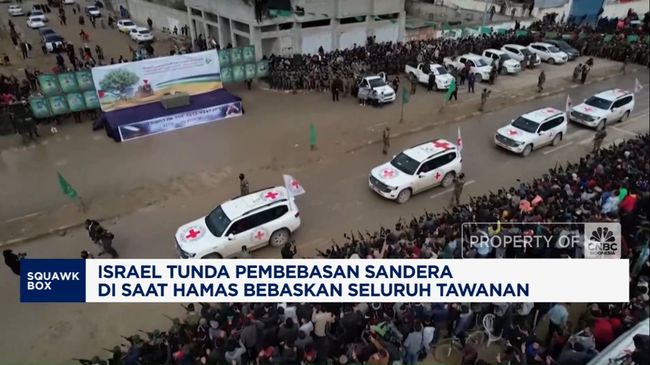 Israel Tunda Pembebasan Ratusan Sandera ke-7