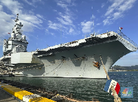 Kapal Induk Nuklir Negara NATO Merapat ke Tetangga RI, Siaga Perang?