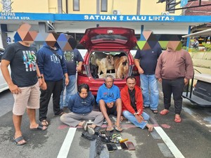 Komplotan Maling Kambing di Blitar Ini Bawa Mobil Saat Beraksi