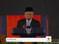 Wamen Ke-13 Ma'aruf Amin Pimpin Doa Peresmian Danantara, Ini Isinya!