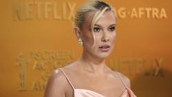 Perdana Pamer Rambut Pirang, Gaya Millie Bobby Brown di SAG Awards Tuai Kritik
