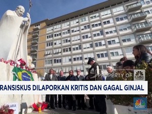 Video: Paus Fransiskus Dilaporkan Kritis dan Gagal Ginjal