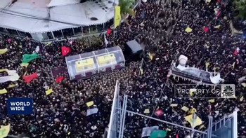 Video: Puluhan Ribu Orang Hadiri Pemakaman Hassan Nasrallah