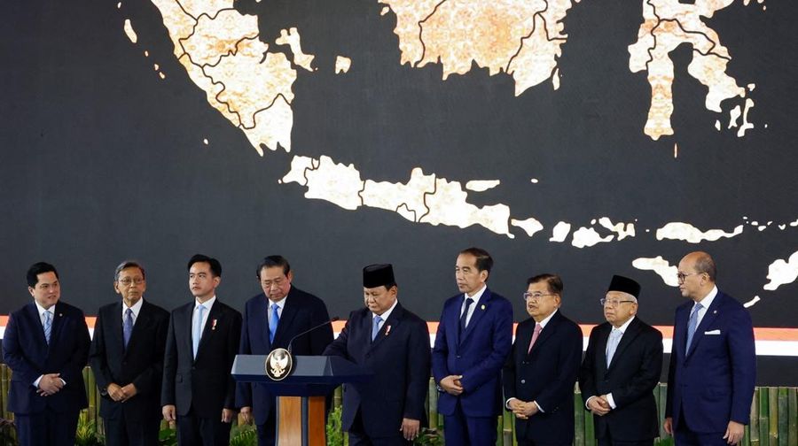 Peluncuran Danantara Indonesia di Istana Merdeka, Jakarta, Senin (24/2/2025). (Dok. BIro Pers sekretariat Presiden)