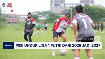 Video: PSSI Tunda Kompetisi Liga Satu Putri Ke Tahun 2027