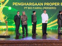 Video: PT Bio Farma (Persero) Raih Anugerah Lingkungan PROPER Emas