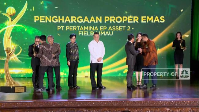 PT. Pertamina EP Asset 2-Field Limau Raih Anugerah PROPER Emas