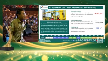 Video: Pertamina Gas - Area Kalimantan - SKG Bontang Raih PROPER Emas