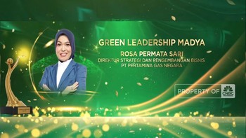 Video:Rosa Permata Sari,Direktur Pertamina Gas Negara Raih PROPER Emas
