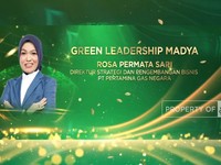 Video:Rosa Permata Sari,Direktur Pertamina Gas Negara Raih PROPER Emas