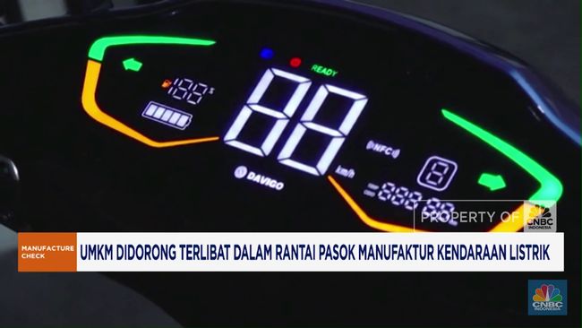 Video: UMKM Didorong Terlibat Dalam Pasok Manufaktur Kendaraan Listrik