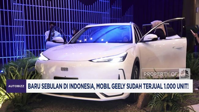 Baru Sebulan di Indonesia, Mobil Geely Sudah Terjual 1.000 Unit