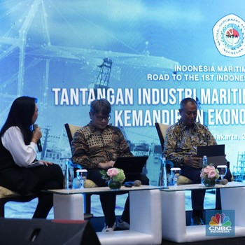 Pengusaha-Pemerintah-Bankir Kumpul di Indonesia Maritime Talk 2025