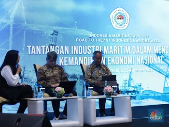 Pengusaha-Pemerintah-Bankir Kumpul di Indonesia Maritime Talk 2025
