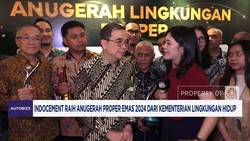 Indocement Raih Anugerah Proper Emas 2024 dari KLHK