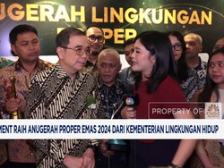 Indocement Raih Anugerah Proper Emas 2024 dari KLHK