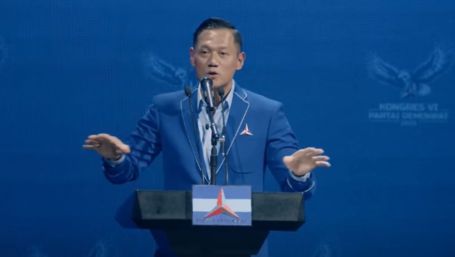 Foto: Ketua Umum Partai Demokrat Agus Harimurti Yudhoyono. (YouTube/Partai Demokrat)