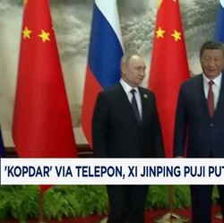 Video: 'Kopdar' Via Telepon, Xi Jinping Puji Putin Sahabat Sejati