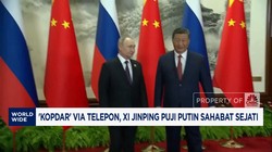 Video: 'Kopdar' Via Telepon, Xi Jinping Puji Putin Sahabat Sejati