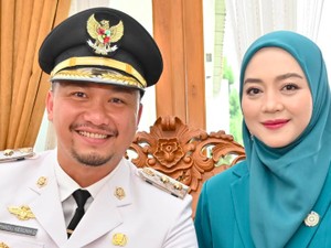 Suami Selesai Tugas di Lampung Selatan, Nuri Maulida: Manis Bersama Kalian
