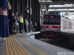 Jalur Kereta Tanah Abang-Palmerah Aman, KRL Rangkasbitung Beroperasi Normal