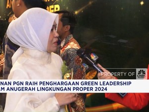 Video: PGN Raih Penghargaan Green Leadership di Anugerah PROPER Emas