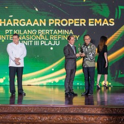 Dorong Kemandirian Masyarakat, KPI Boyong 6 Proper Emas