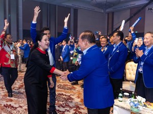 Video Puan Ungkap Pesan Megawati saat Hadiri Kongres Partai Demokrat