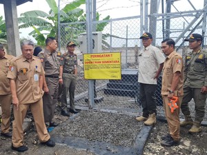 Belum Kantongi Izin, Proyek Pembangunan Tower Provider di Bojonegoro Disegel