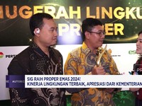 SIG Raih Proper Emas 2024! Kinerja Lingkungan Terbaik, Dari KLHK