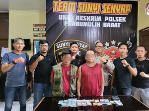 Tertangkap Tangan Saat Judi Togel, 2 Pria di Prabumulih Diringkus