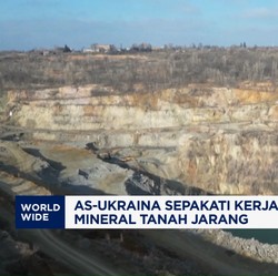 Video: AS-Ukraina Sepakati Kerja Sama Mineral Tanah Jarang