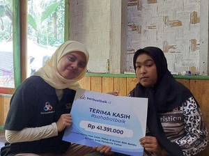 Sahabat Baik Bantu Pengobatan Tumor Santi dan Ternak Domba untuk Keluarga