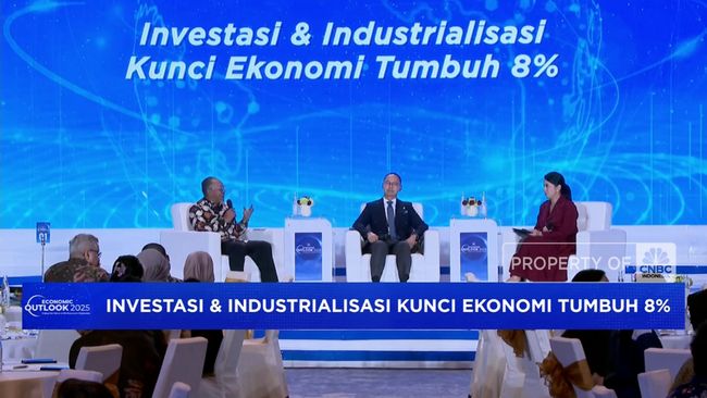 Investasi dan Industrialisasi Jadi Kunci Ekonomi 8%