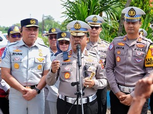 Kakorlantas Siapkan Skenario Lalin Pertigaan Mengkreng Jatim Saat Arus Mudik