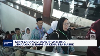 Video: Kirim Barang Di Atas Rp 24,5 Juta, Jemaah Haji Kena Bea Masuk