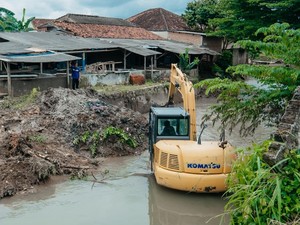 Antisipasi Banjir Susulan, Pemkot Bandar Lampung Normalisasi Sungai