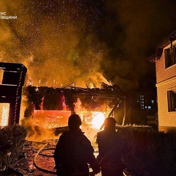 Penampakan Amukan Putin di Kyiv, Serangan Drone Menggila-Kota Membara