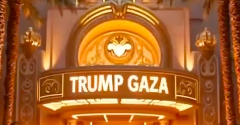 Presiden AS Donald Trump menggungah sebuah video yang tampaknya dibuat oleh AI tentang visinya untuk Jalur Gaza yang sedang berjuang. (Instagram/@realdonaldtrump)