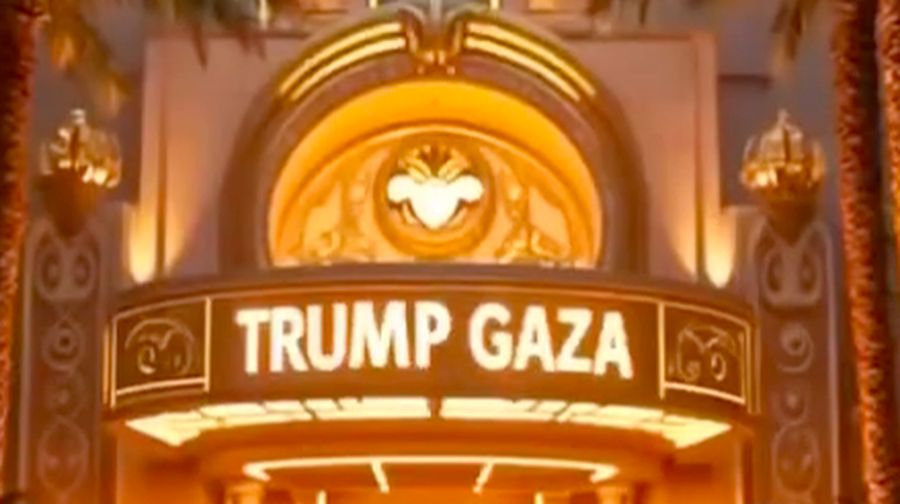 Presiden AS Donald Trump menggungah sebuah video yang tampaknya dibuat oleh AI tentang visinya untuk Jalur Gaza yang sedang berjuang. (Instagram/@realdonaldtrump)