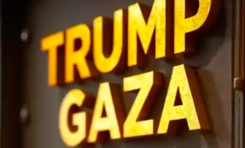 Presiden AS Donald Trump menggungah sebuah video yang tampaknya dibuat oleh AI tentang visinya untuk Jalur Gaza yang sedang berjuang. (Instagram/@realdonaldtrump)