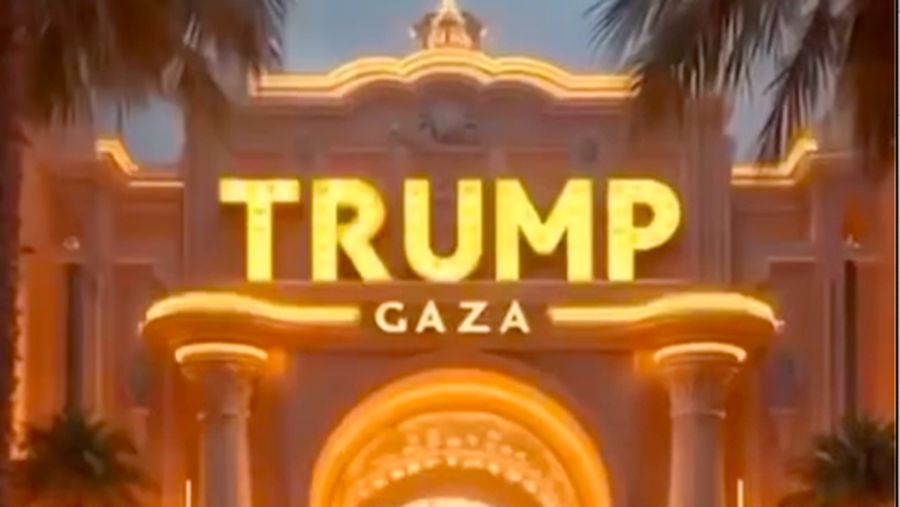 Presiden AS Donald Trump menggungah sebuah video yang tampaknya dibuat oleh AI tentang visinya untuk Jalur Gaza yang sedang berjuang. (Instagram/@realdonaldtrump)