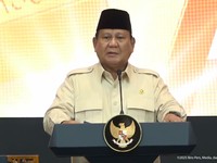 Prabowo Pimpin Upacara Parade Senja di Retret Kepala Daerah Sore Ini