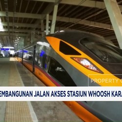 Video: Progres Pembangunan Jalan Akses Stasiun Whoosh Karawang