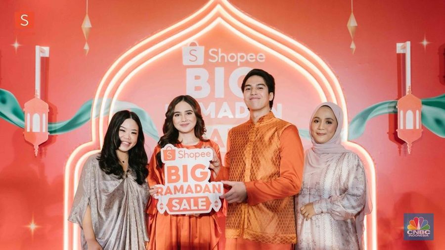 Big Ramadan Sale Shopee. (CNBC Indonesia/Linda Hasibuan)