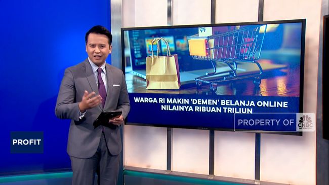 Video: Warga RI Makin 'Demen' Belanja Online, Nilainya Ribuan Triliun