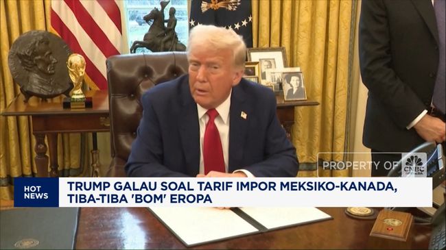 Trump Galau Soal Tarif Impor Meksiko-Kanada-Jakarta di India