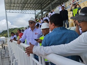 Putra BJ Habibie Terpukau Lihat Stadion GBH Parepare Usai Direnovasi