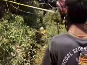 Warga Banyuasin Digegerkan Mayat Mr X di Aliran Drainase Pinggir Jalan