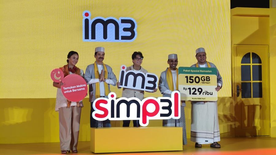 Konferensi pers Simplenya IM3 di Jakarta, Kamis (27/2/2025). (²©²ÊÍøÕ¾/Novina)
